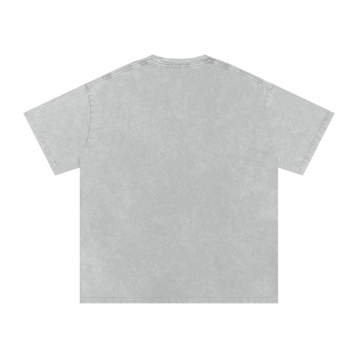 Skye - Snow Washed Pug T-Shirt – Oversized Heavyweight Cotton