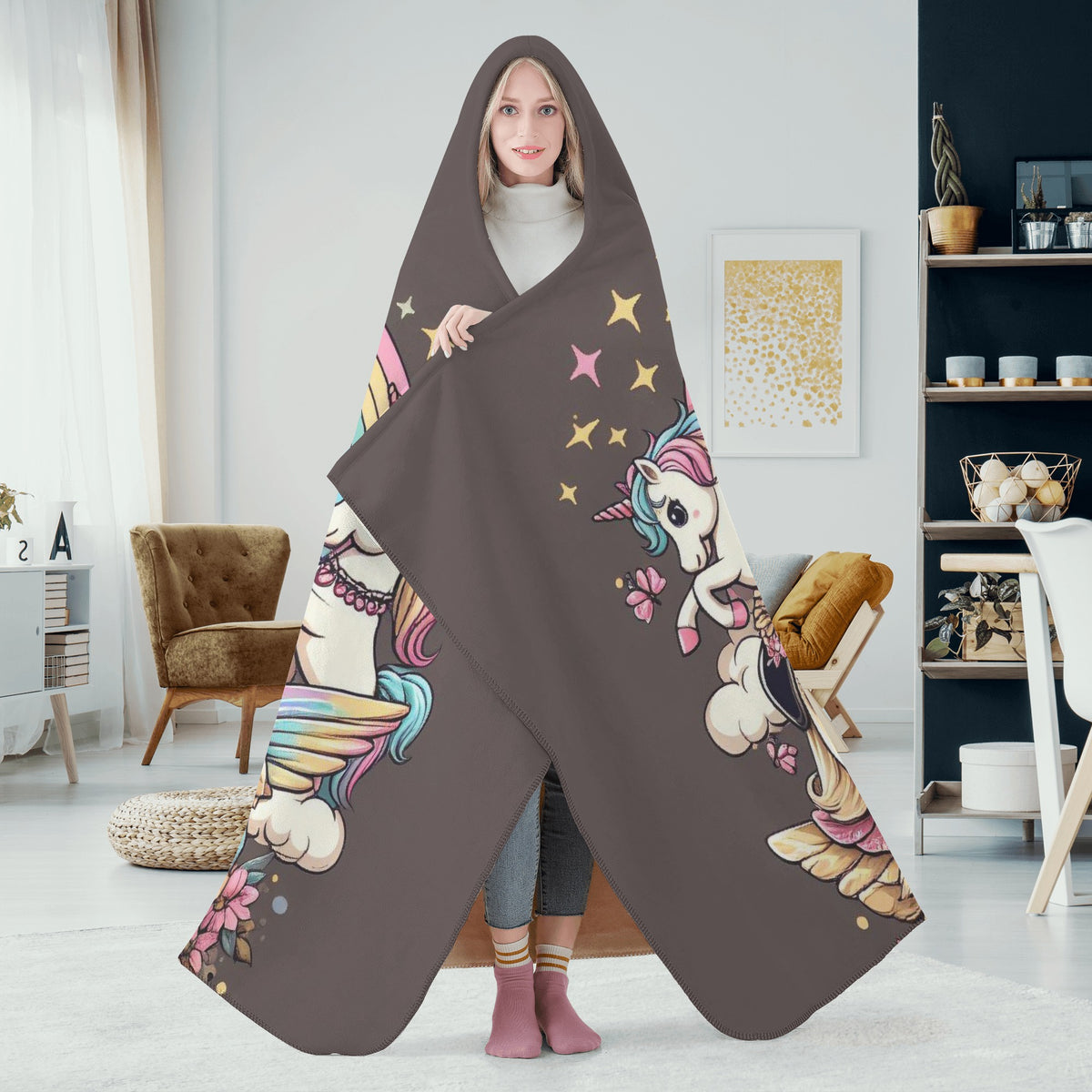 Pocket - Hooded Blanket