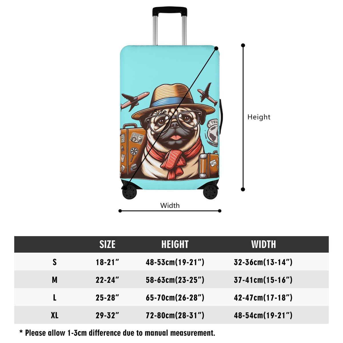 Mixie - Luggage Cover
