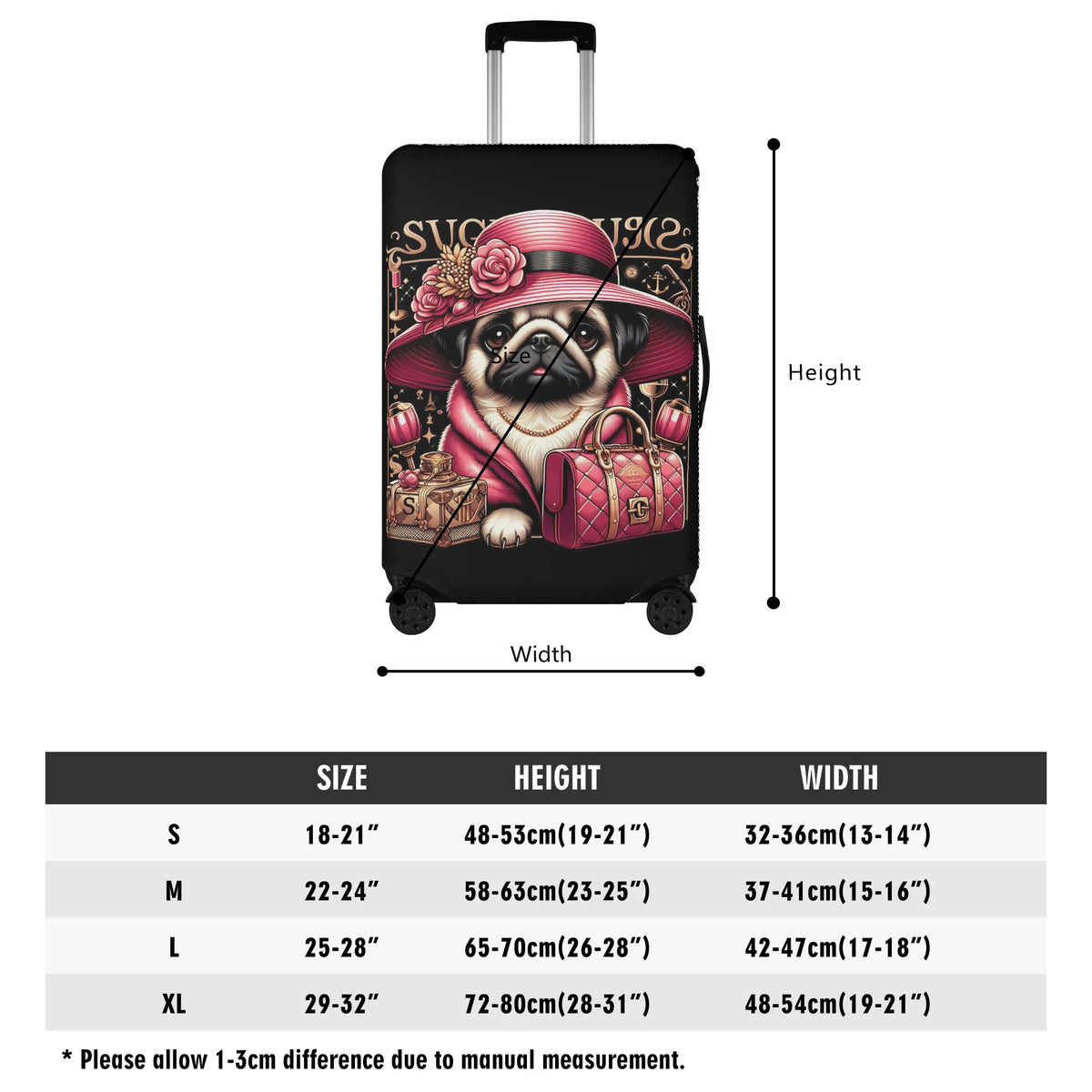 Crater - Luggage Cover