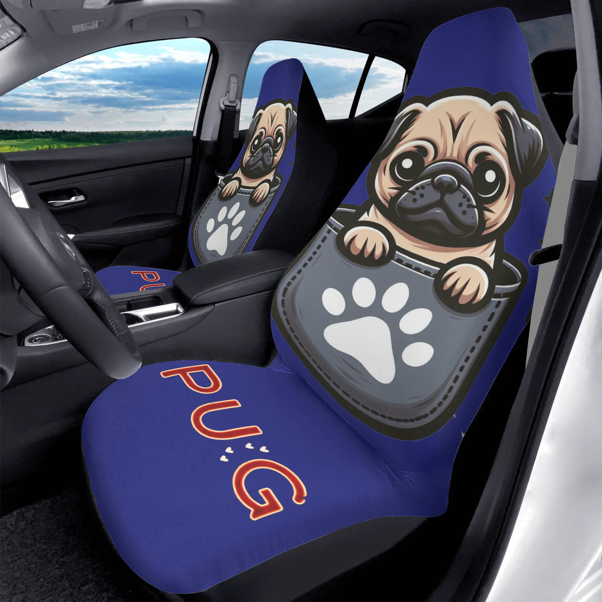 Molly - Car seat covers (2 pcs)