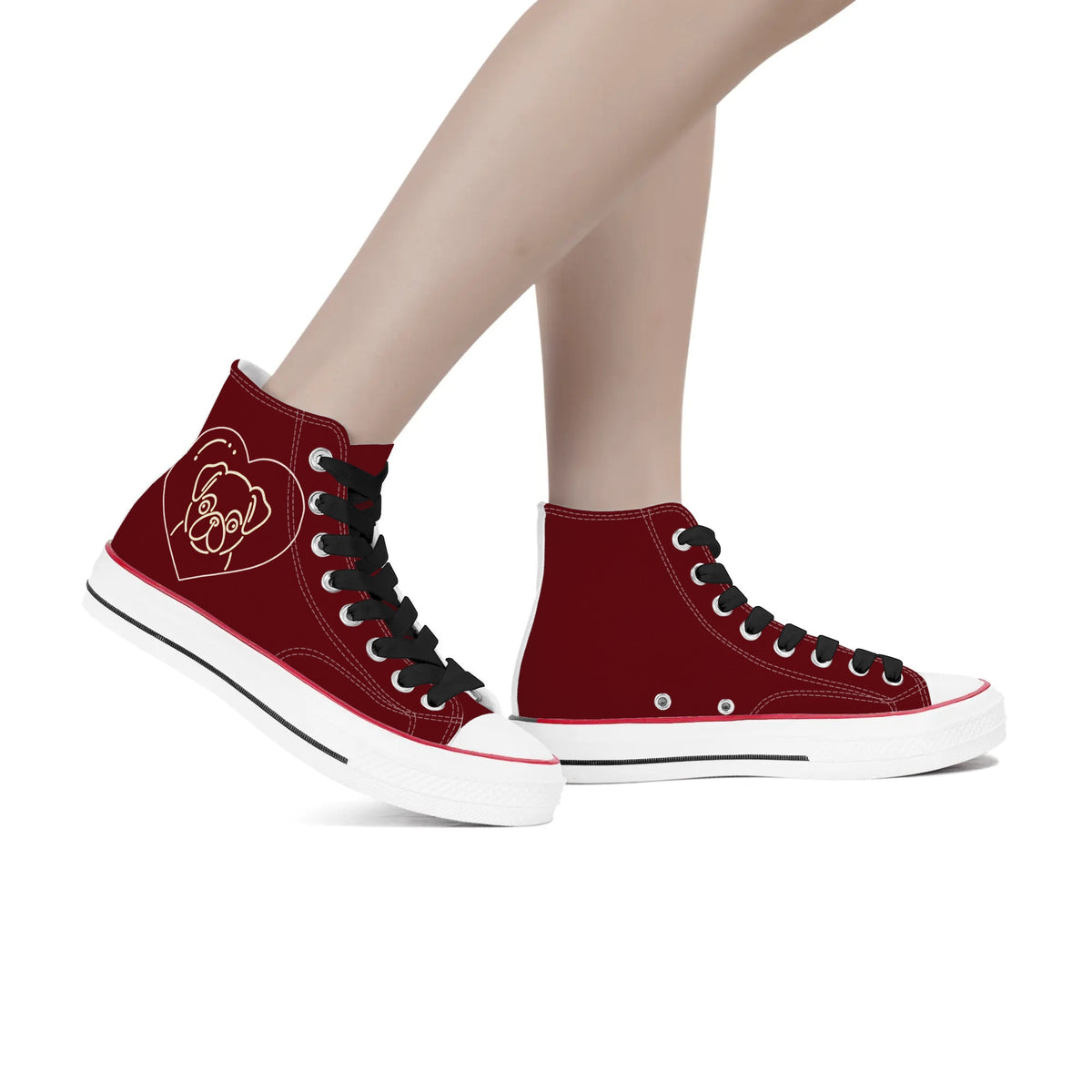 Lola - Classic High Top Canvas Shoes