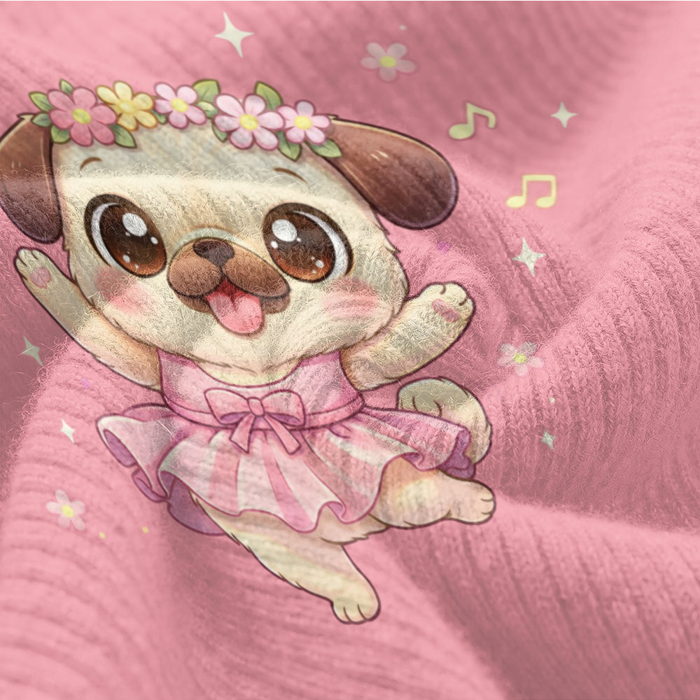 Lola - Pug Wool Sweater
