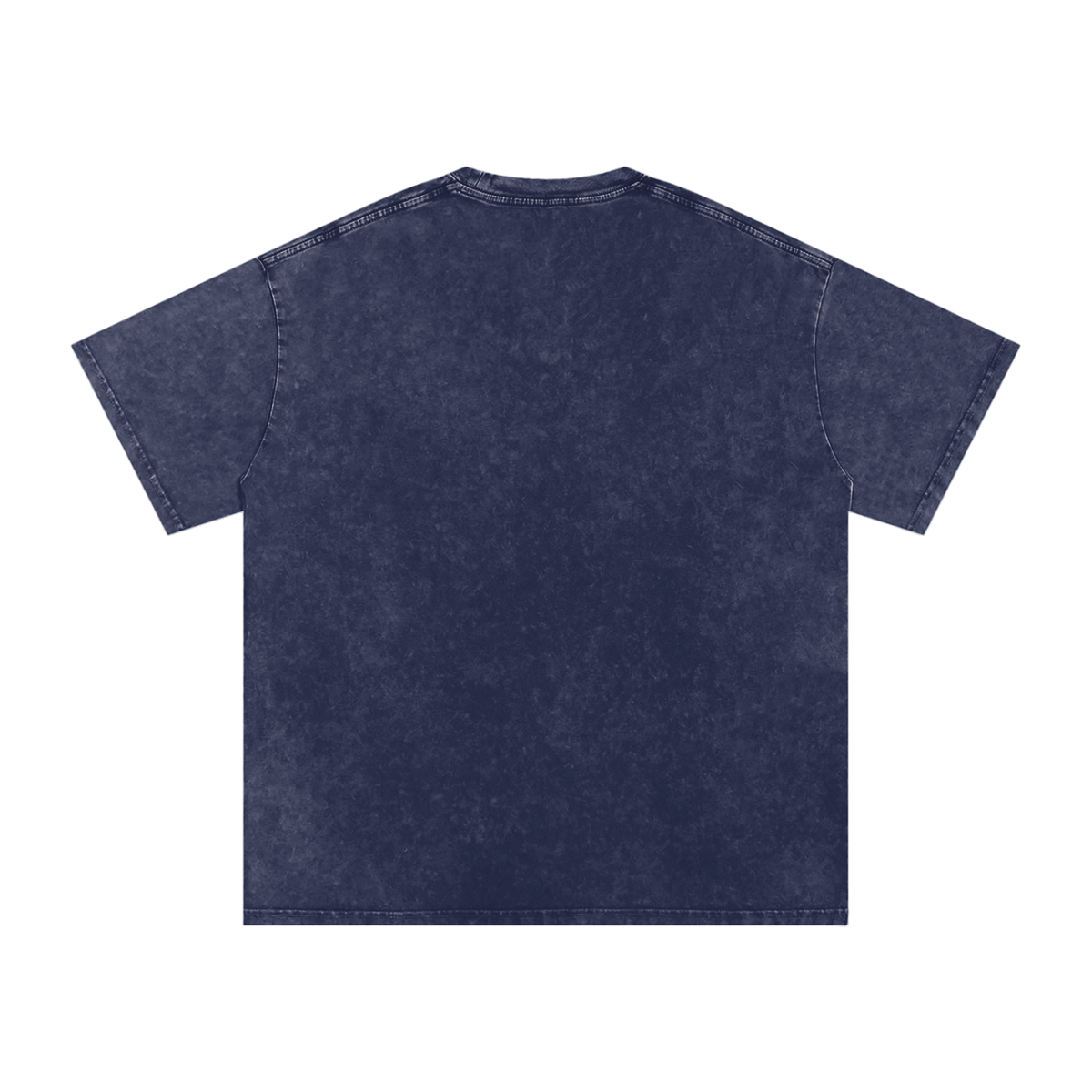 Blossom - Snow Washed Pug T-Shirt – Oversized Heavyweight Cotton