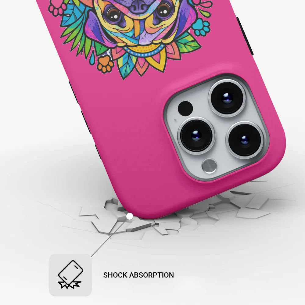 Duke - Dual-Layer Pug Phone Case