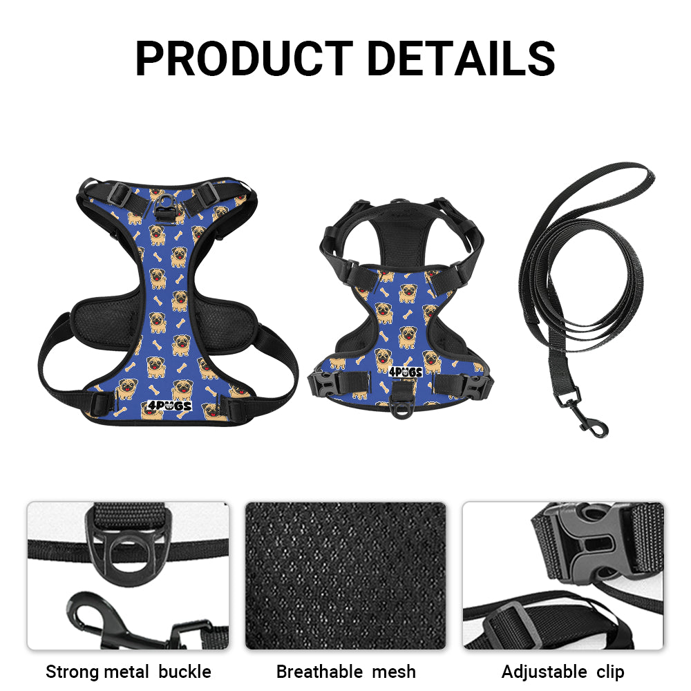 Bruno - Pug Dog Harness