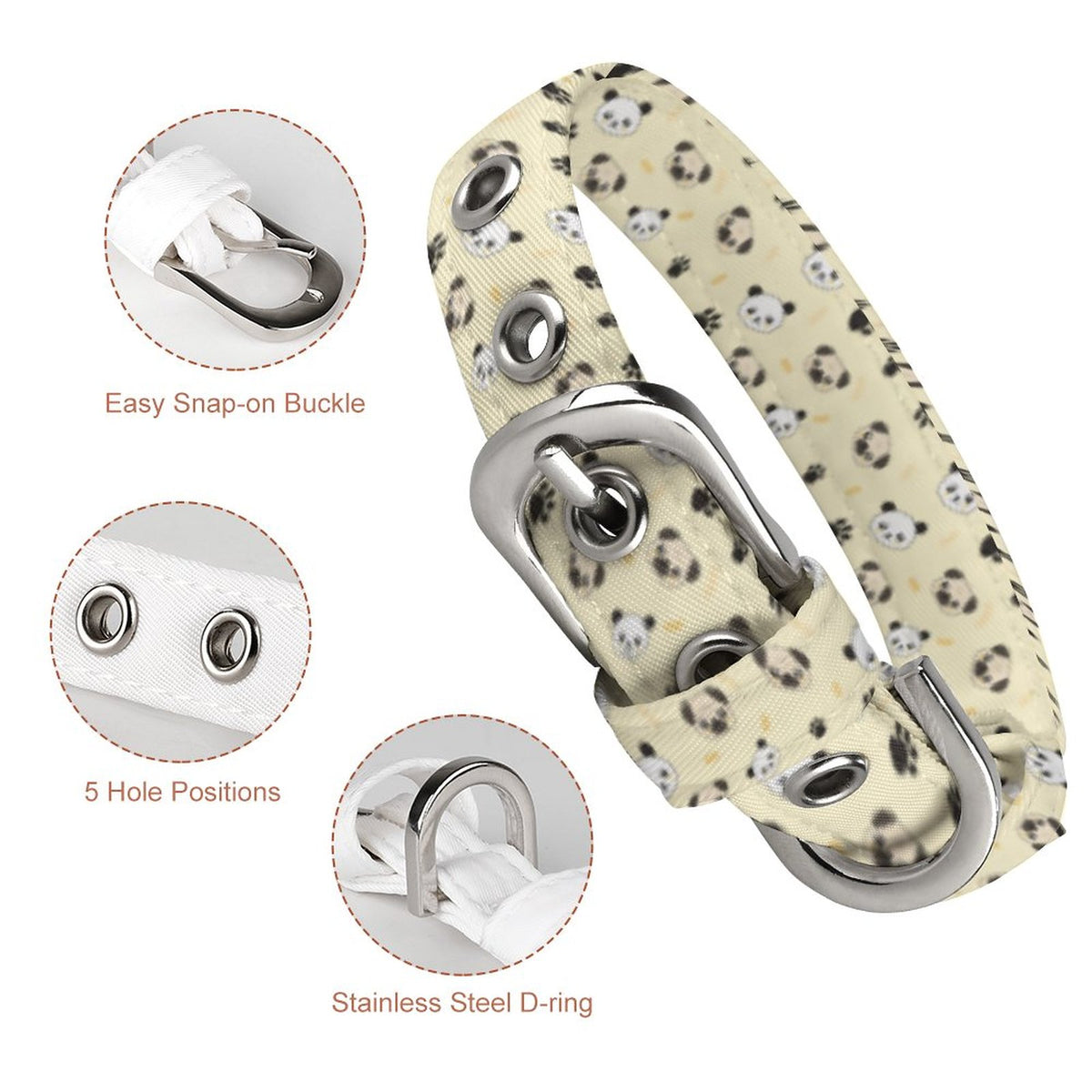 Coco - Adjustable Pug Collar