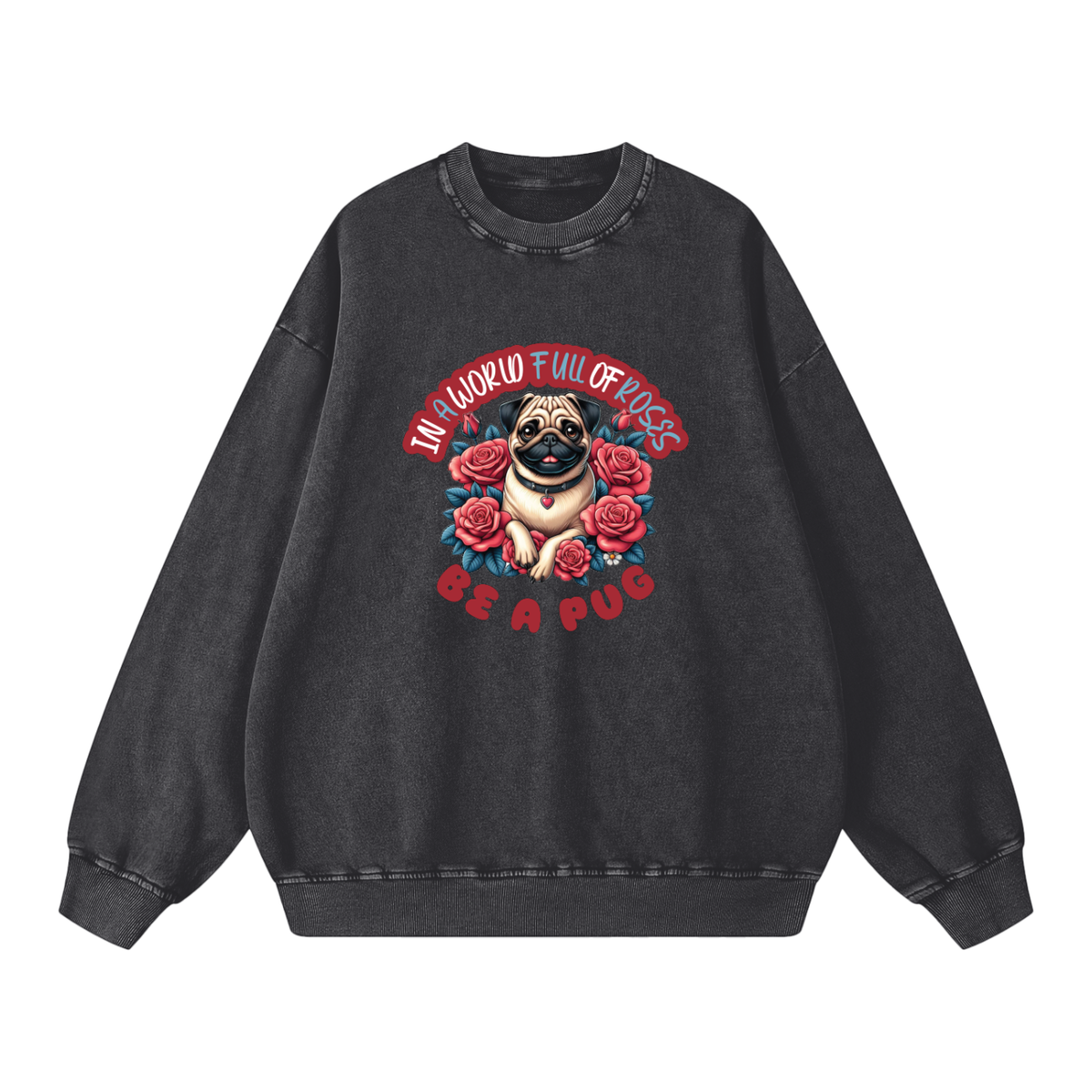 Thor - Snow Washed Oversized Sweatshirt