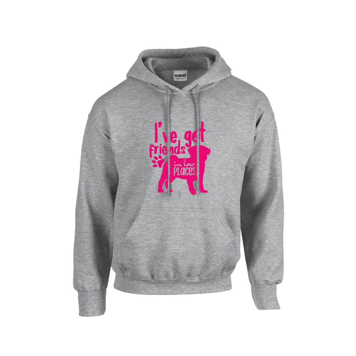Indiguo - Pug Lover Hoodie – Essential Unisex Cotton Sweatshirt