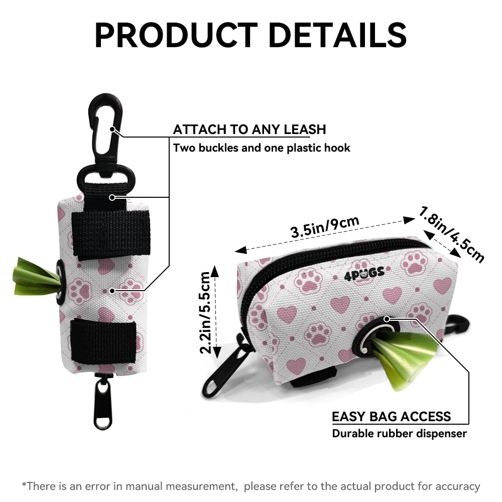Bandit - Pug Poop Bag Holder
