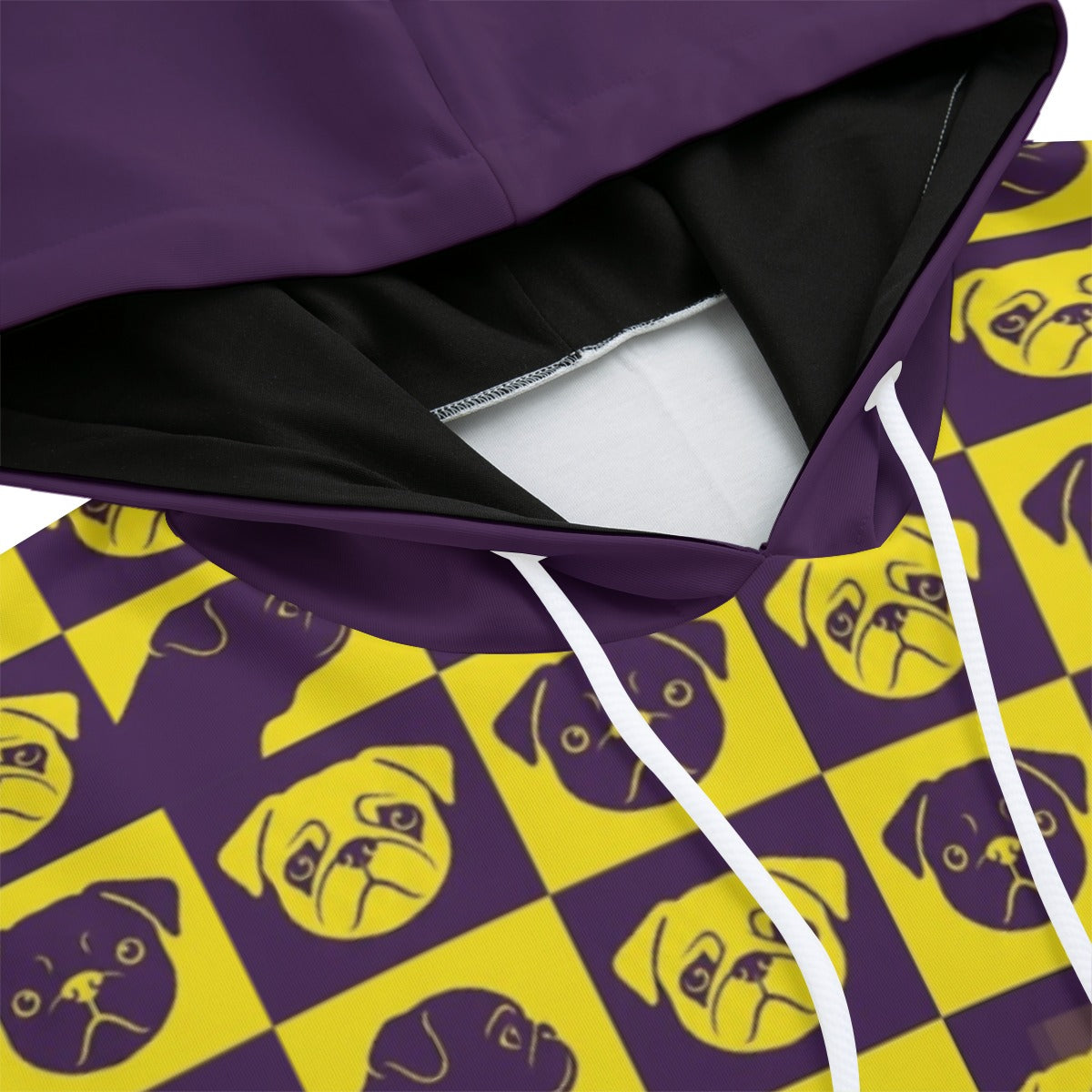 Hugo - Matching Dog & Owner Hoodie Set – All-Over Print human Sweatshirt