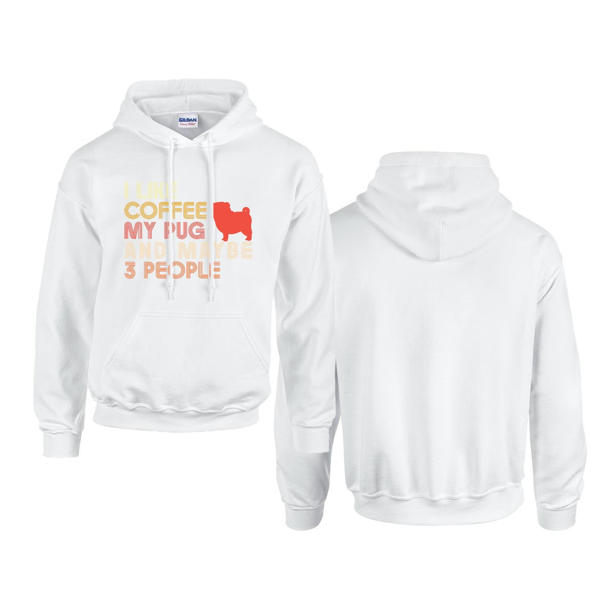 Cleo - Pug Lover Hoodie – Essential Unisex Cotton Sweatshirt