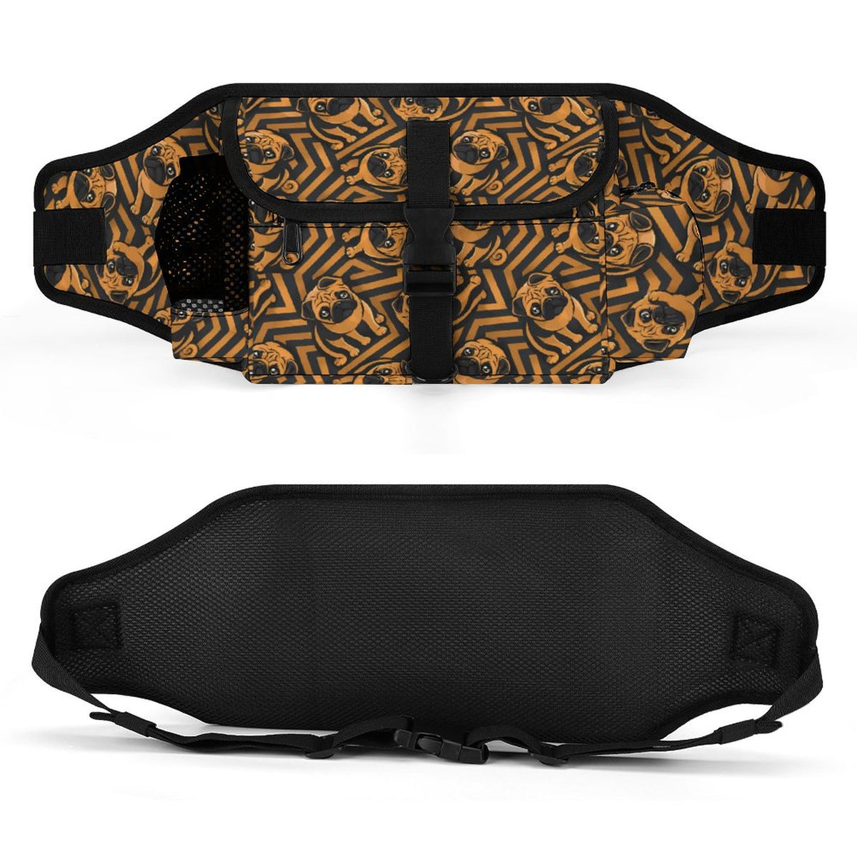 Rocco - Pug Treat Training Pouch | Outdoor Storage Waist Bag