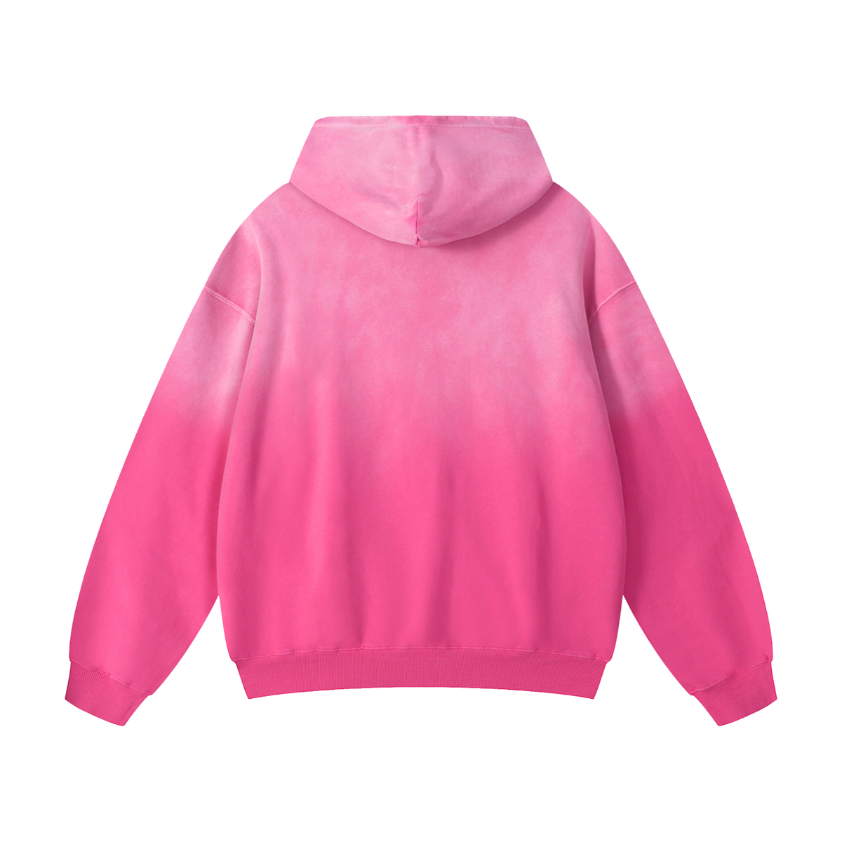 Zara - Heavyweight Sunfade Pug Lover Hoodie – Oversized Streetwear Fit