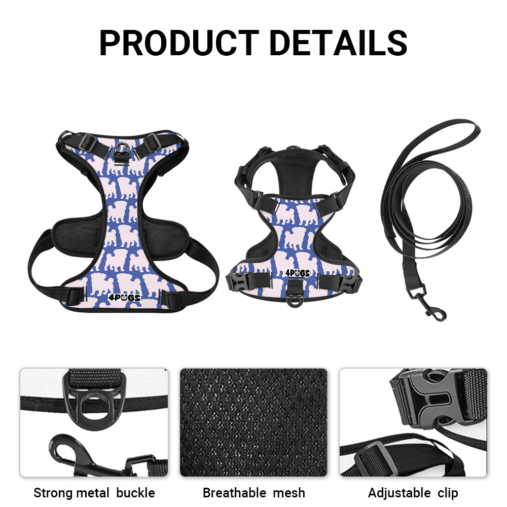 Cash - Pug Dog Harness