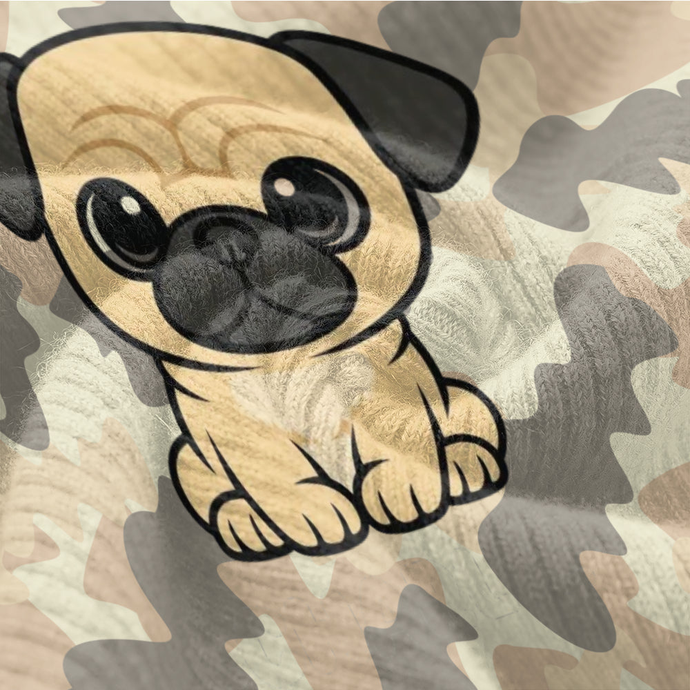 Teddy - Pug Wool Sweater