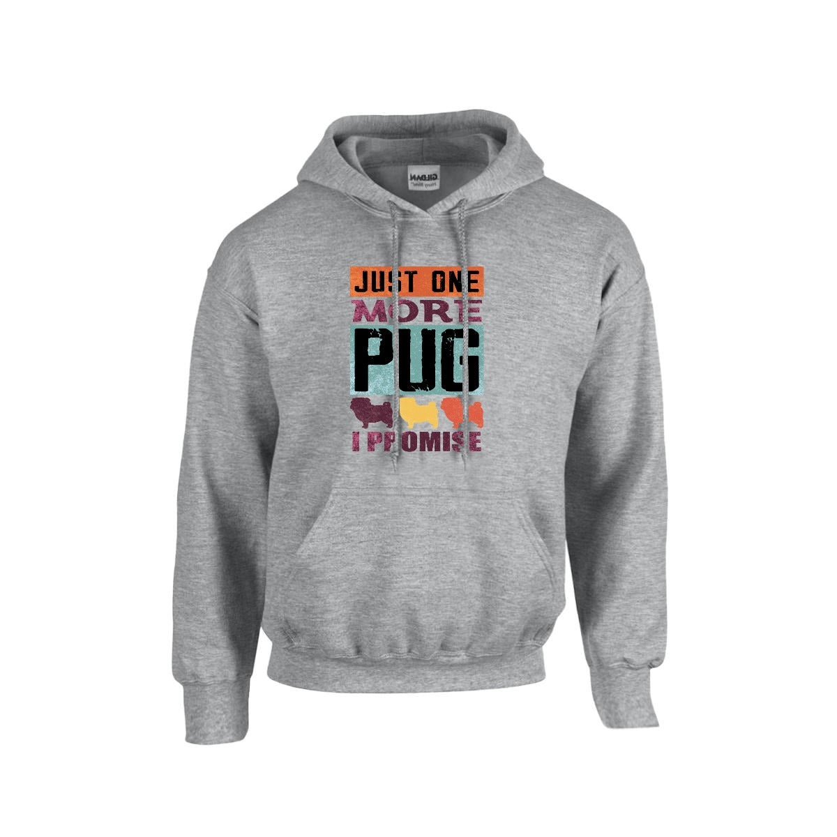 Zara - Pug Lover Hoodie – Essential Unisex Cotton Sweatshirt