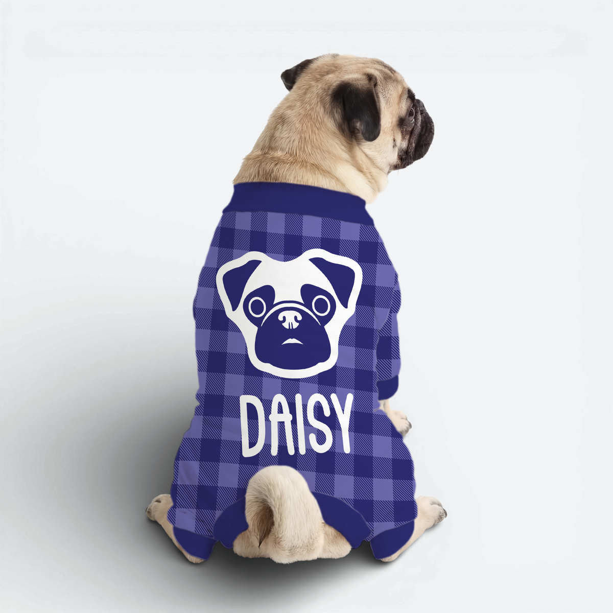 Oliver - Personalized Pug Pajamas