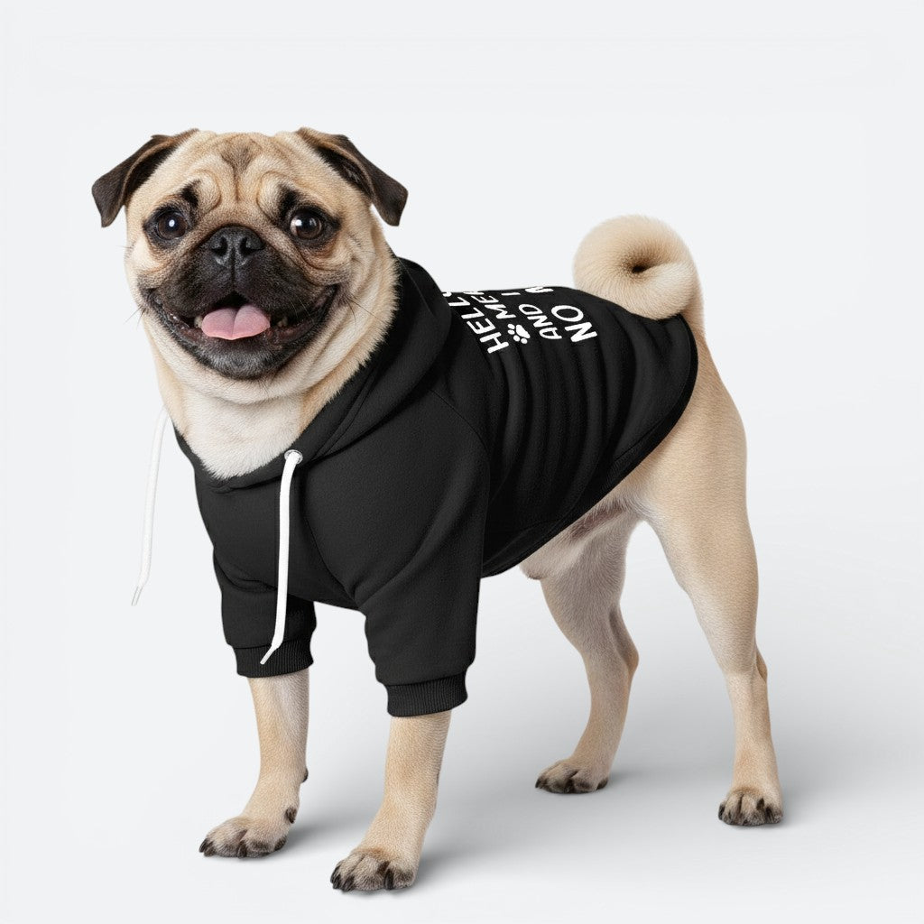 Mia - Personalized Pug Cotton Hoodie