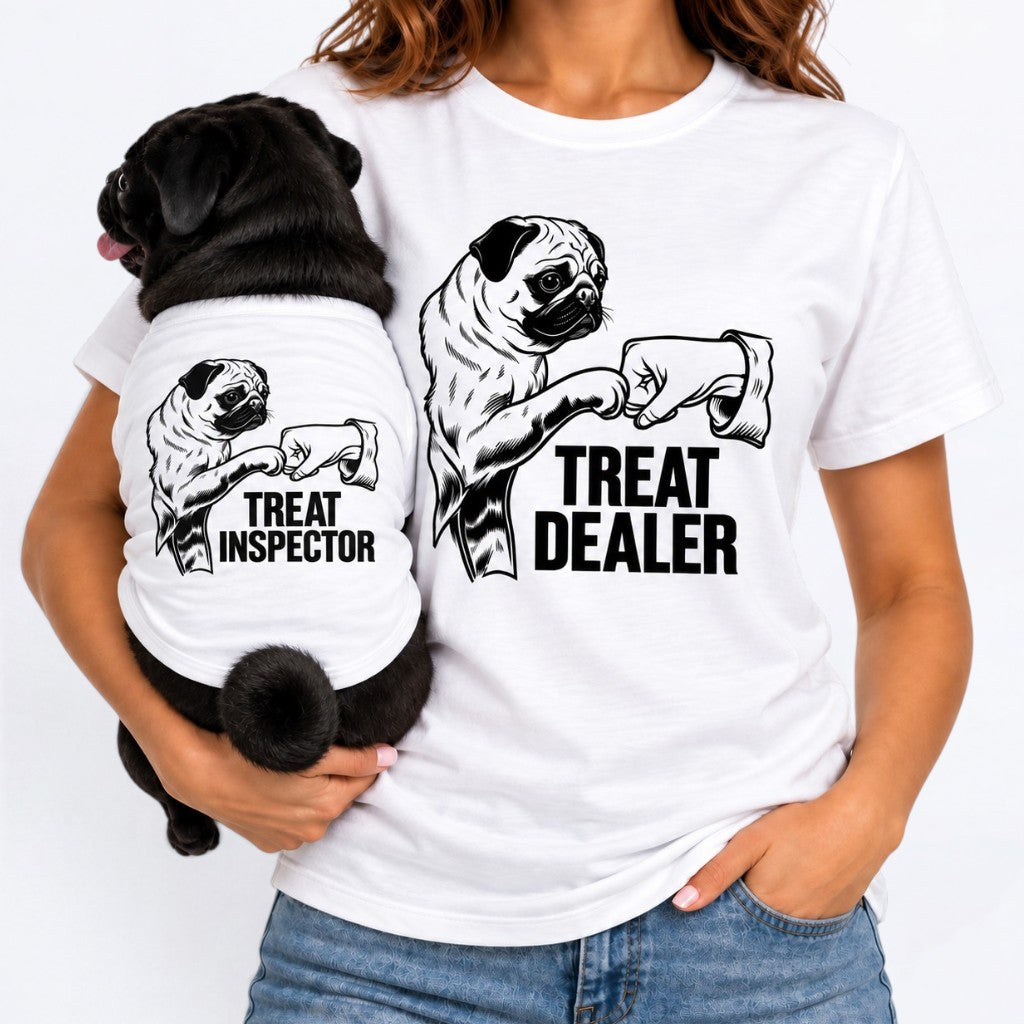 Ruby - Matching Dog T-Shirt | Breathable Pug Tee