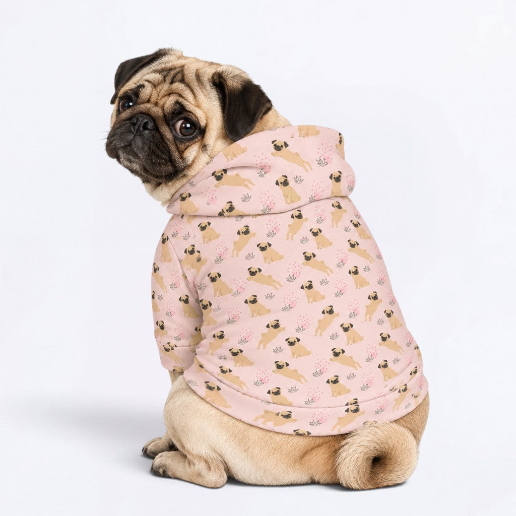 Cookie - Matching Dog & Owner Hoodie Set – All-Over Print dog Sweatshirt
