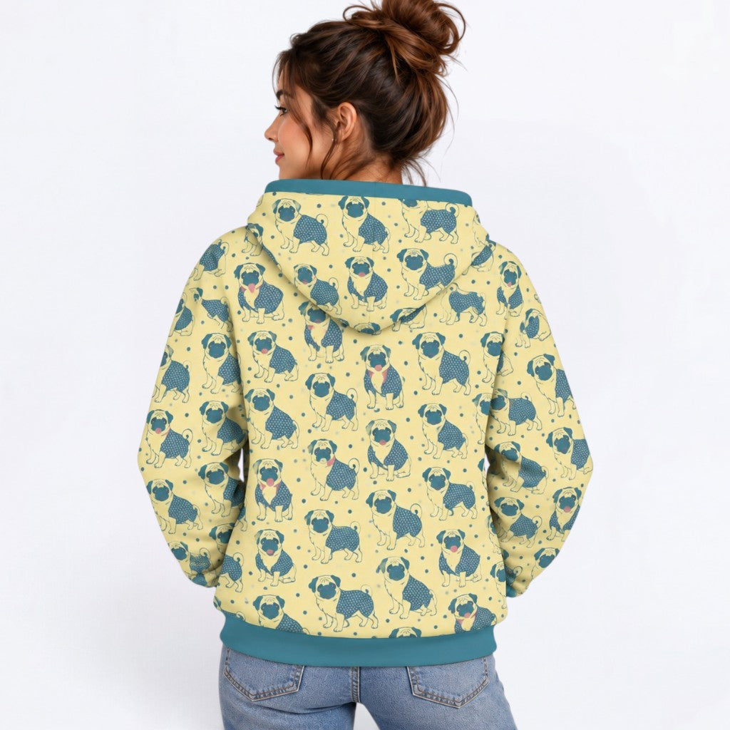 Duke - Matching Dog & Owner Hoodie Set – All-Over Print human Sweatshirt