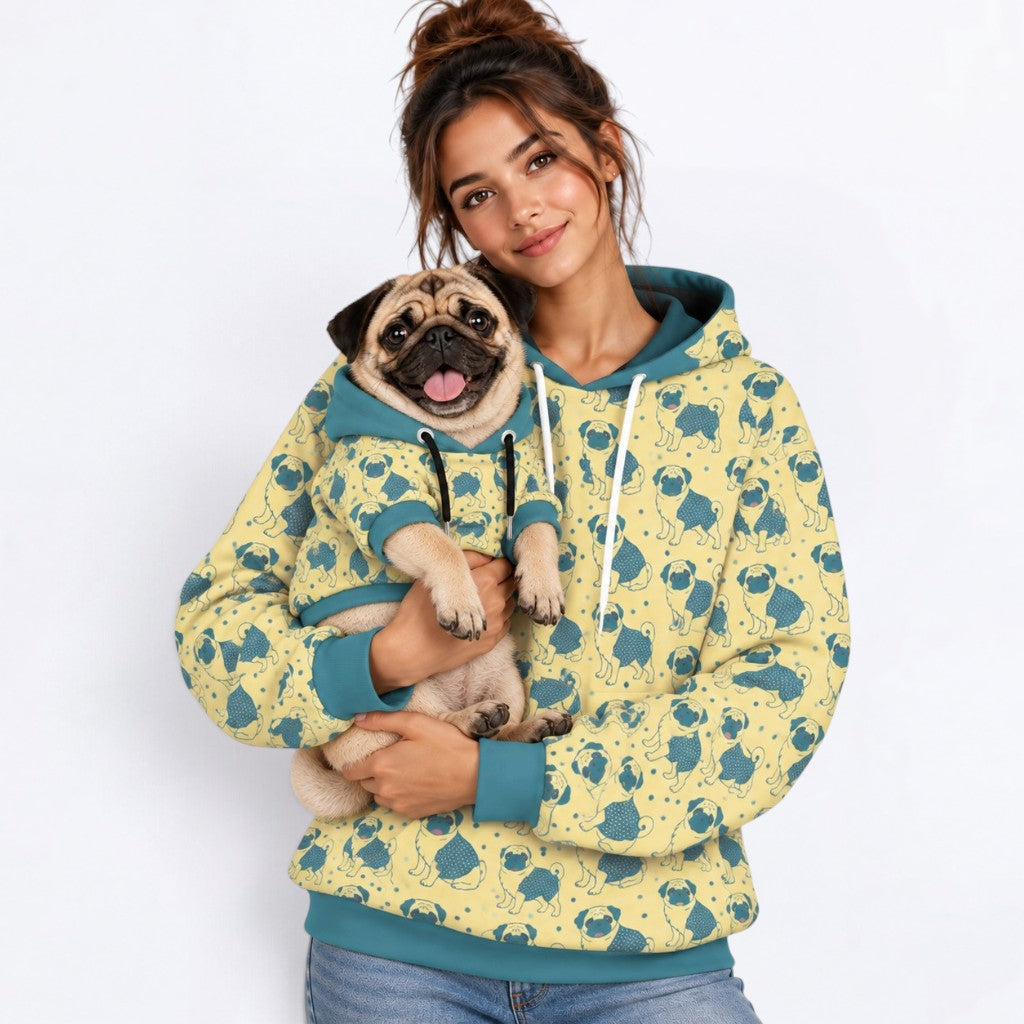 Duke - Matching Dog & Owner Hoodie Set – All-Over Print dog Sweatshirt