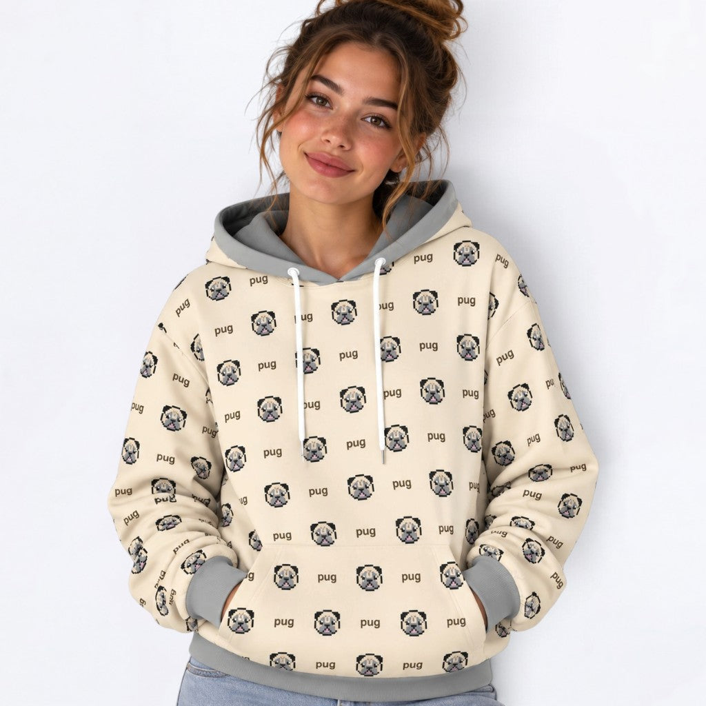 Olive - Matching Dog & Owner Hoodie Set – All-Over Print human Sweatshirt