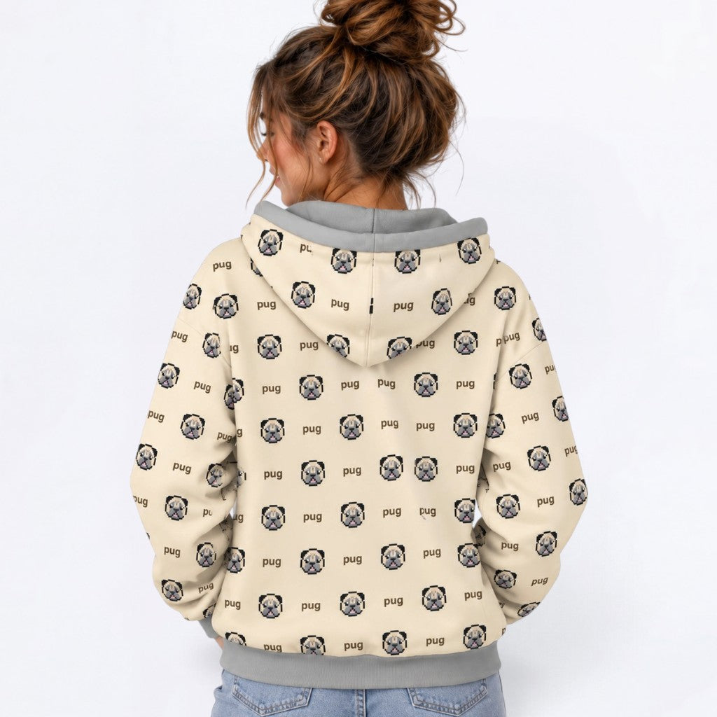 Olive - Matching Dog & Owner Hoodie Set – All-Over Print human Sweatshirt