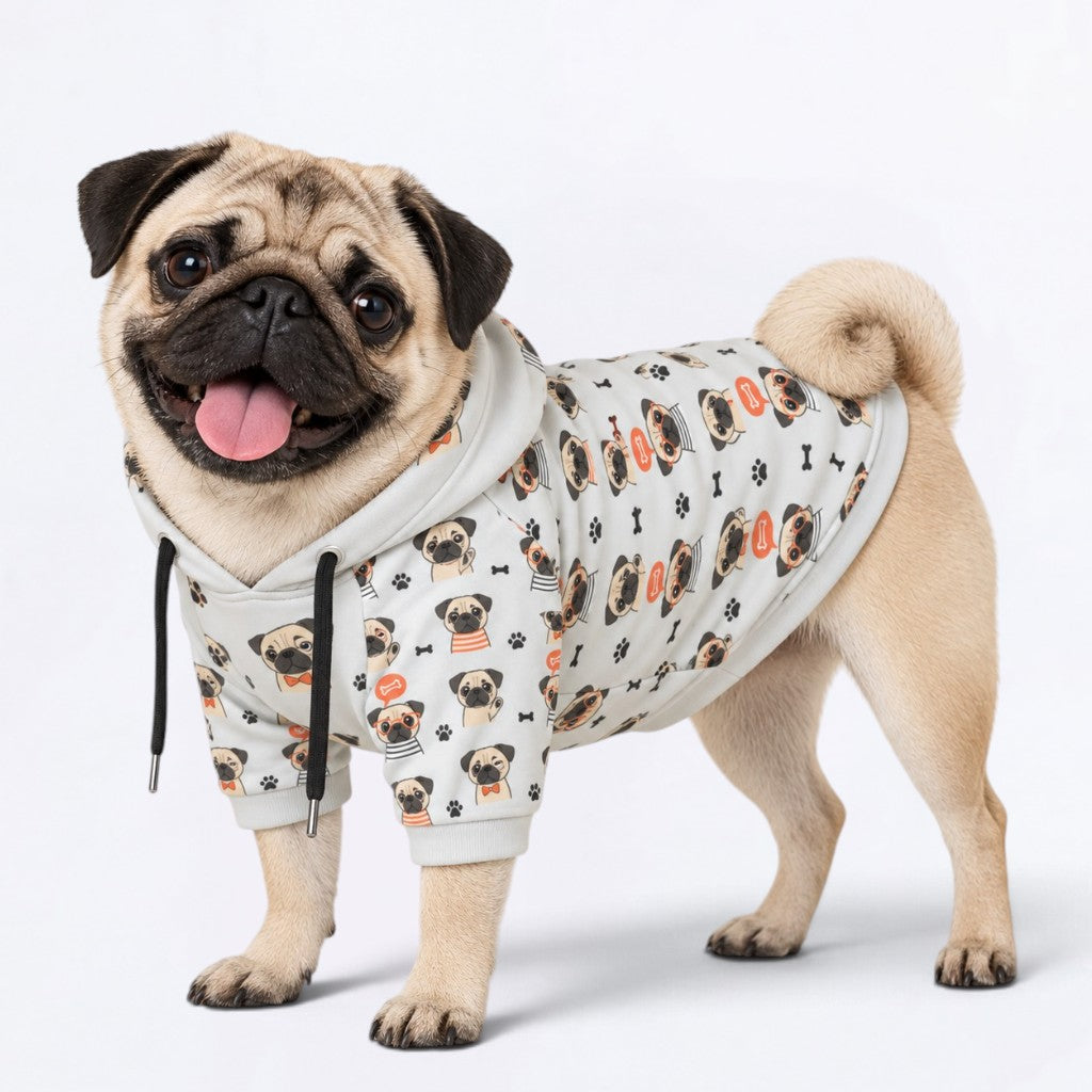 Teddy - Matching Dog & Owner Hoodie Set – All-Over Print dog Sweatshirt