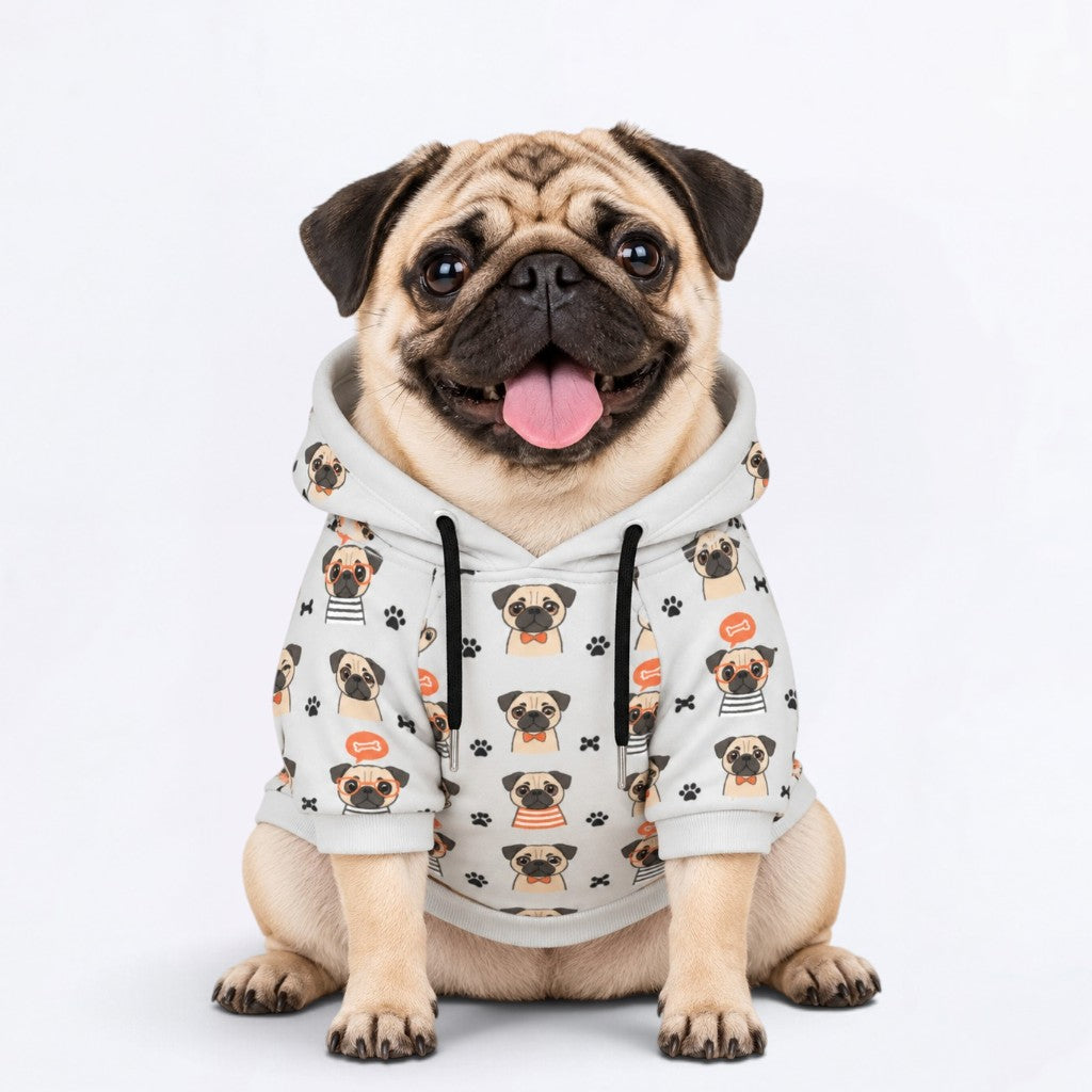 Teddy - Matching Dog & Owner Hoodie Set – All-Over Print dog Sweatshirt