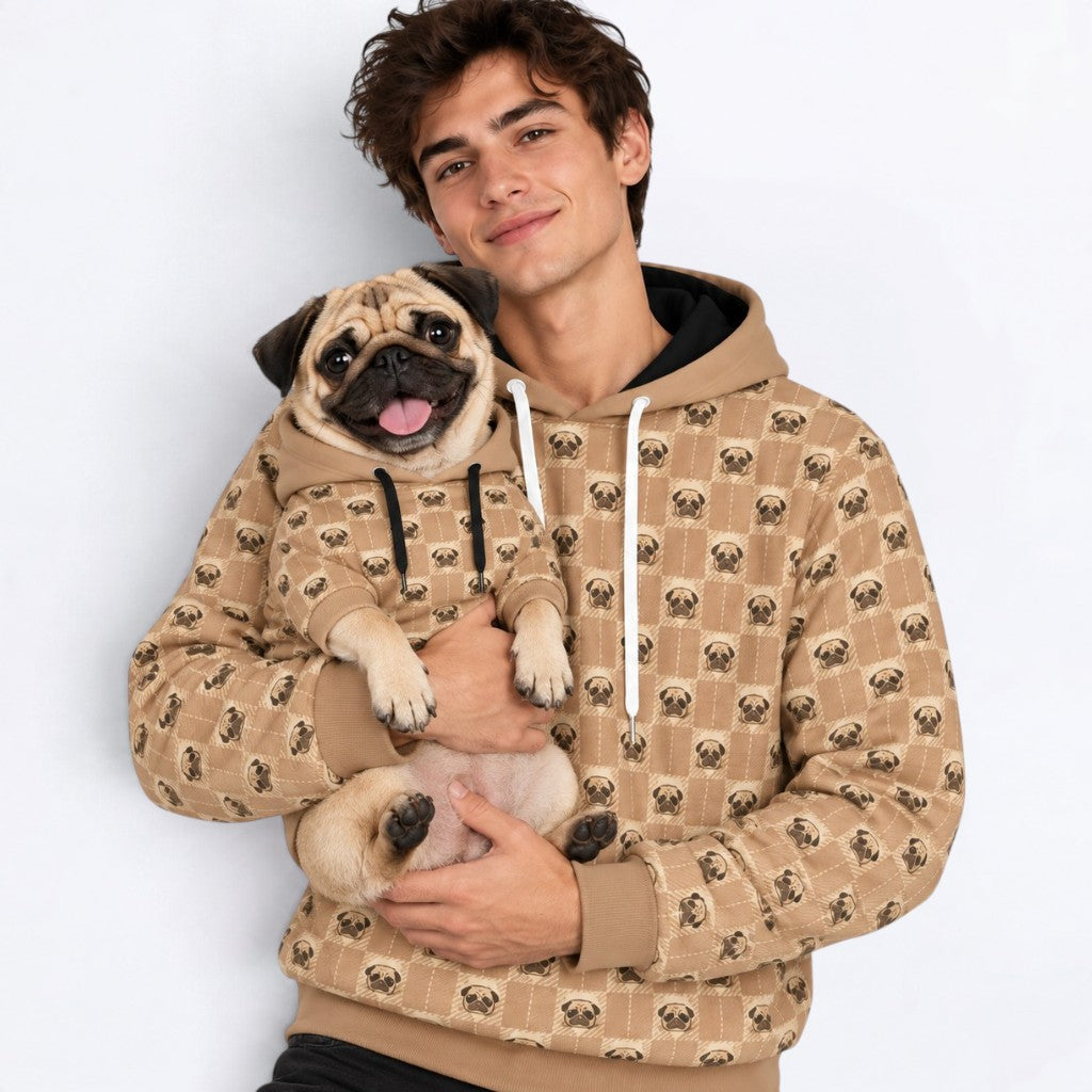 Ivy - Matching Dog & Owner Hoodie Set – All-Over Print dog Sweatshirt