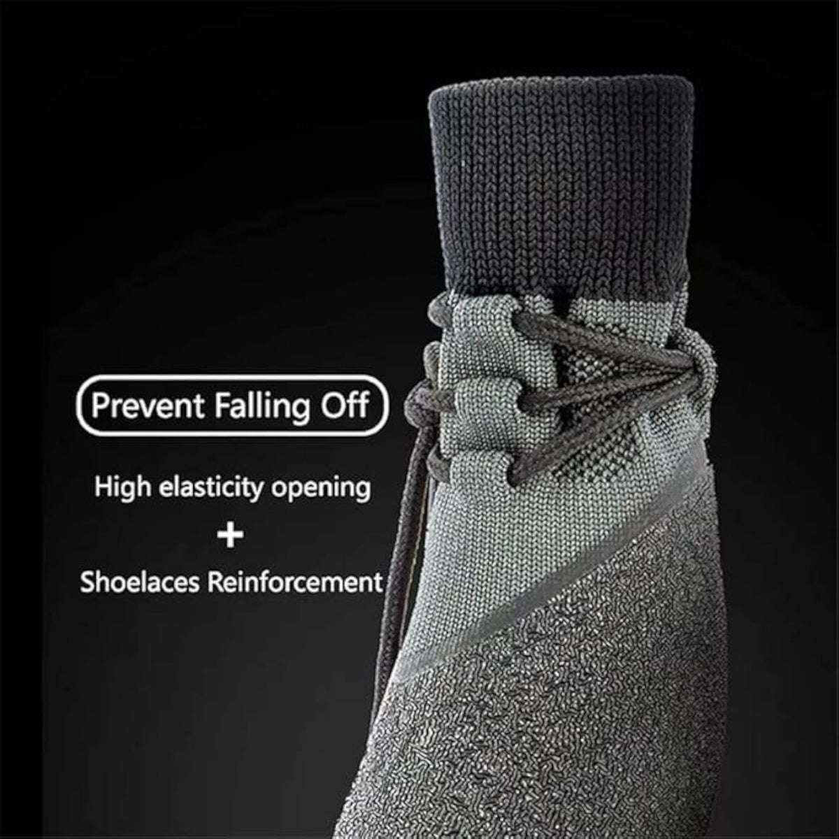 PawKnit Pug Warm Booties – Non-Slip Waterproof Knitted Dog Shoes