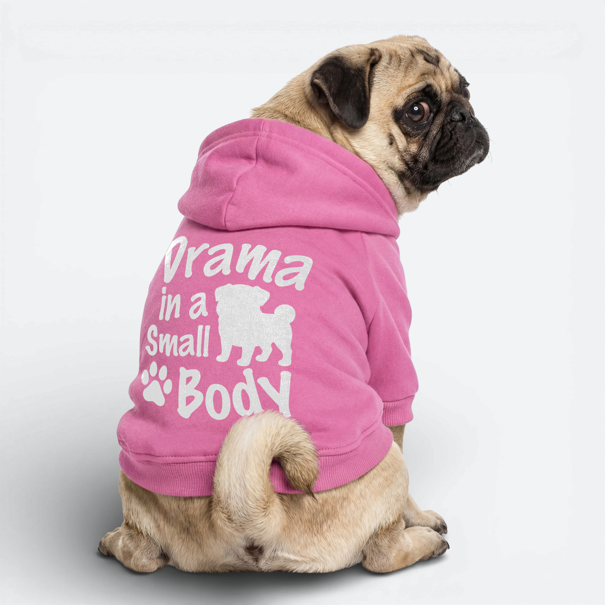 Bambi - Pug Cotton Hoodie