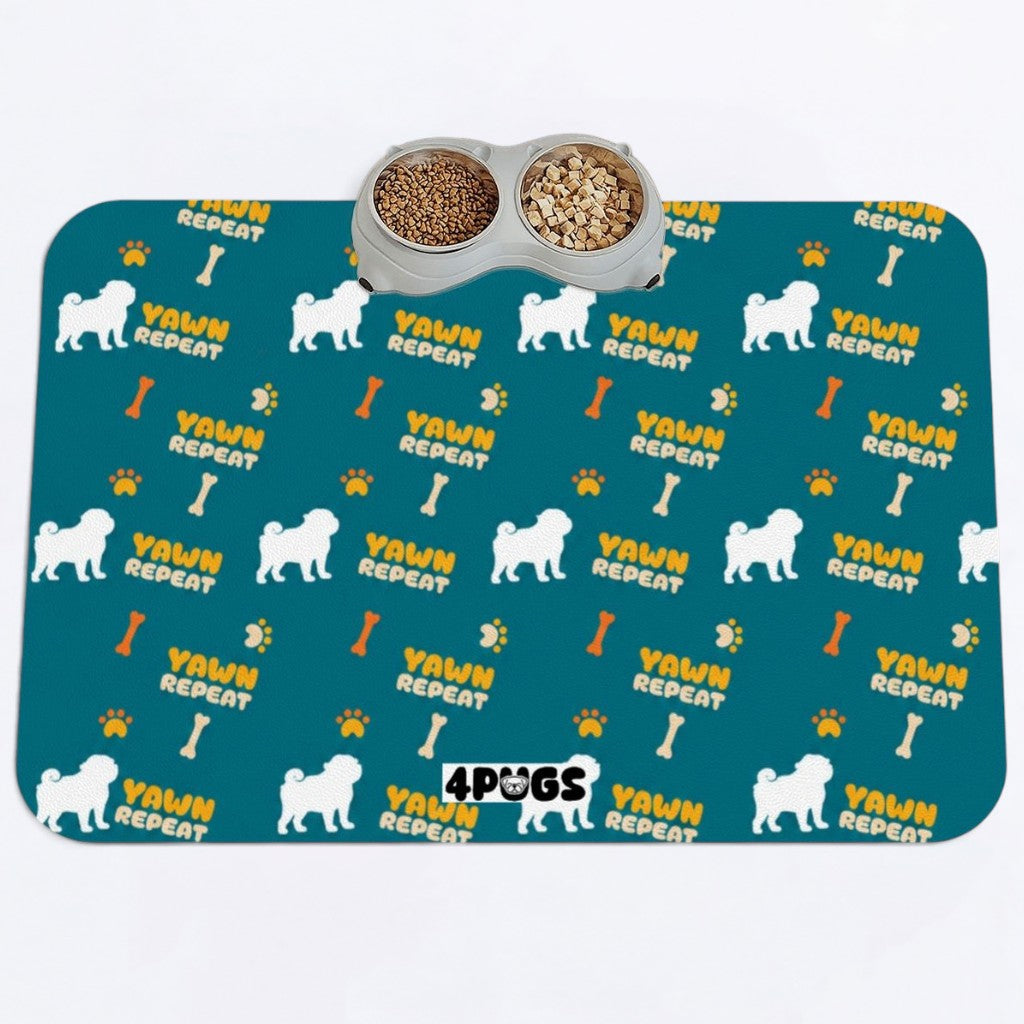 Mochi - Premium Leather Dog Food Mat