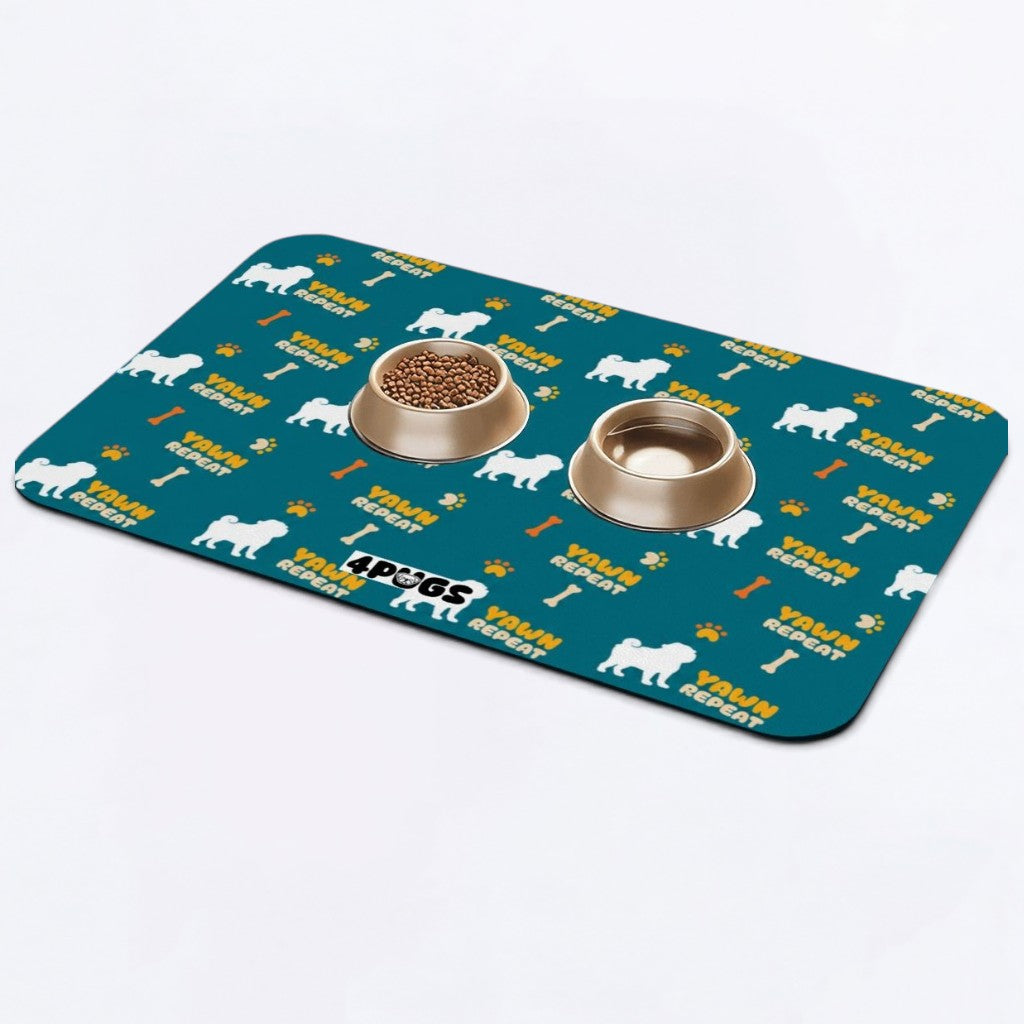 Mochi - Premium Leather Dog Food Mat