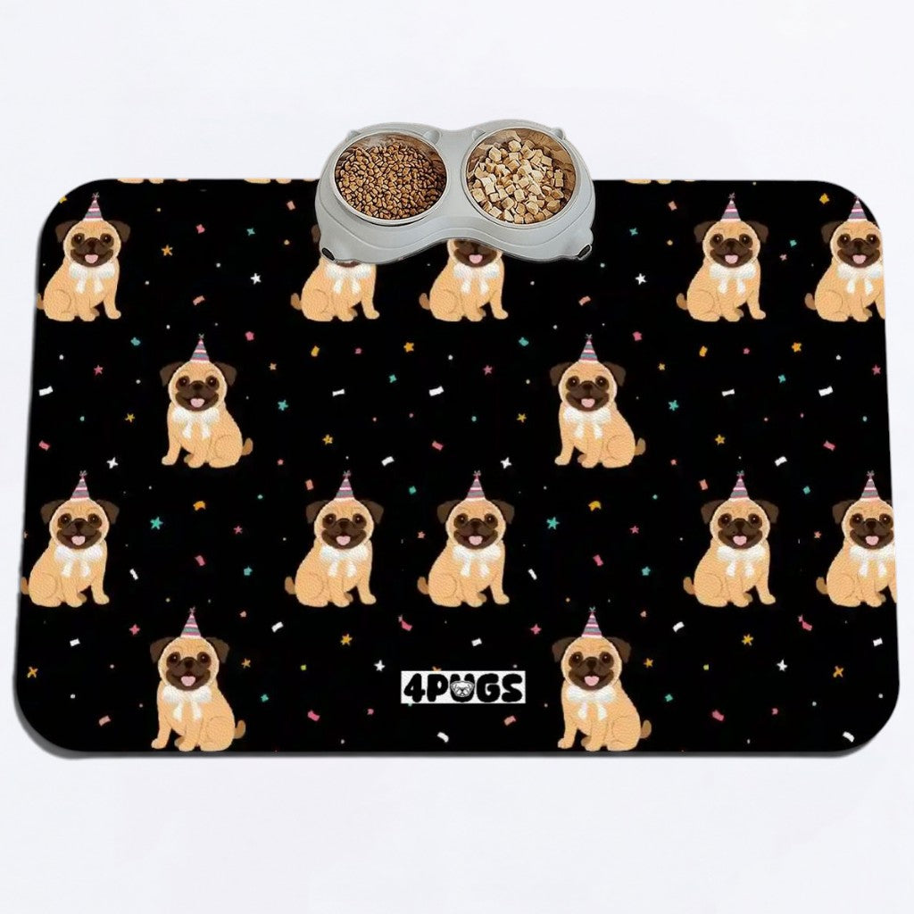 Thor - Premium Leather Dog Food Mat
