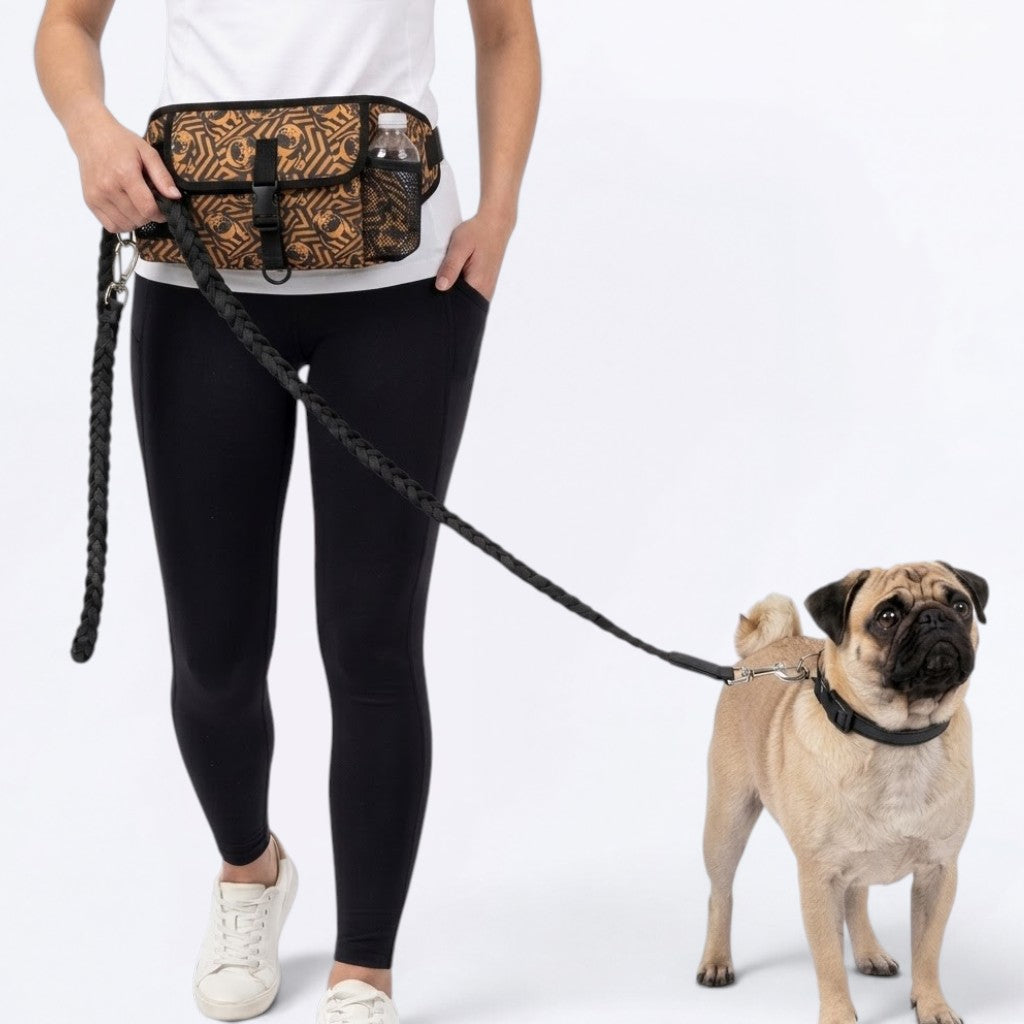 Rocco - Pug Treat Training Pouch | Outdoor Storage Waist Bag