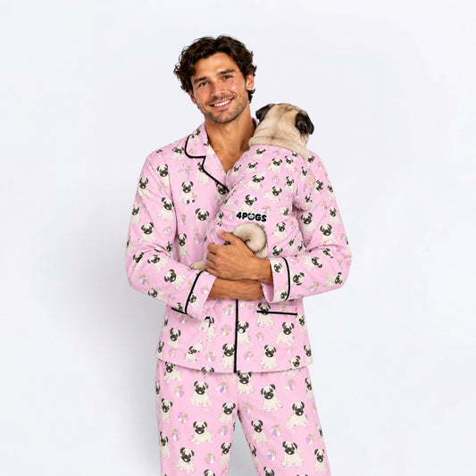 Dolly - Matching Dog Pajamas | Soft Stretchy Pet Onesie Sleepwear.