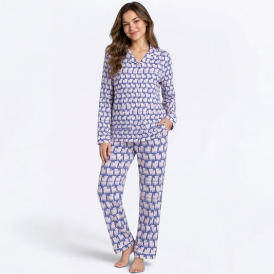 Lulu - Matching Owner Pajama Set | Unisex Adult Sleepwear.
