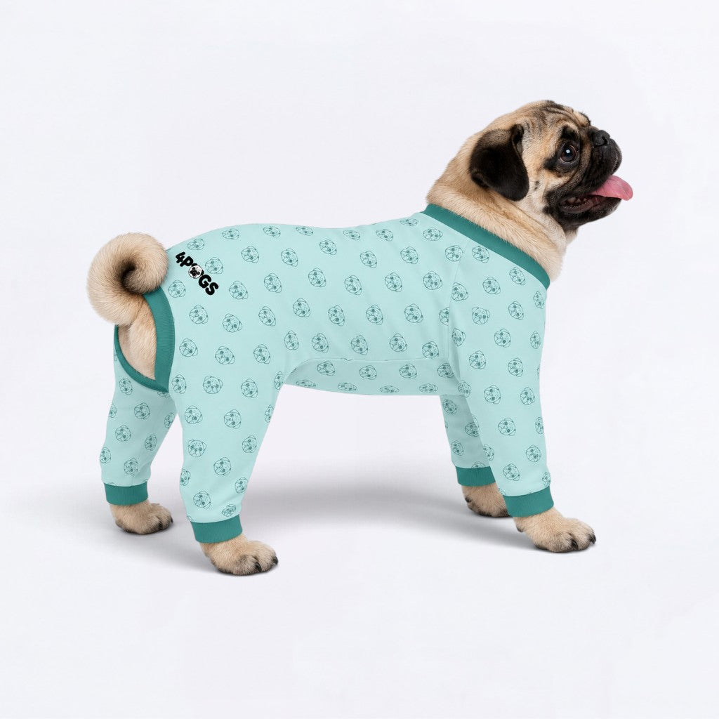 Sunny - Matching Dog Pajamas | Soft Stretchy Pet Onesie Sleepwear.