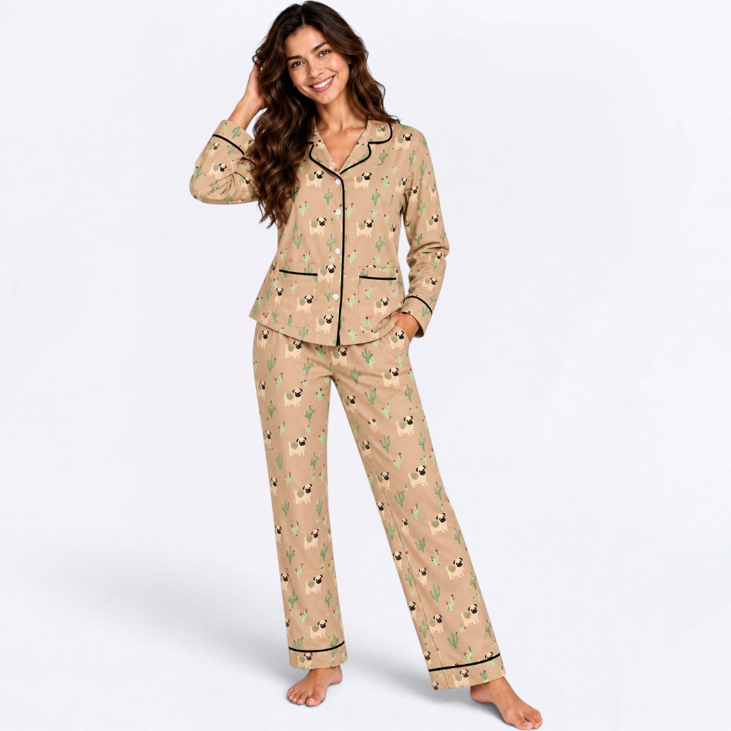 Ginger - Matching Owner Pajama Set | Unisex Adult Sleepwear.