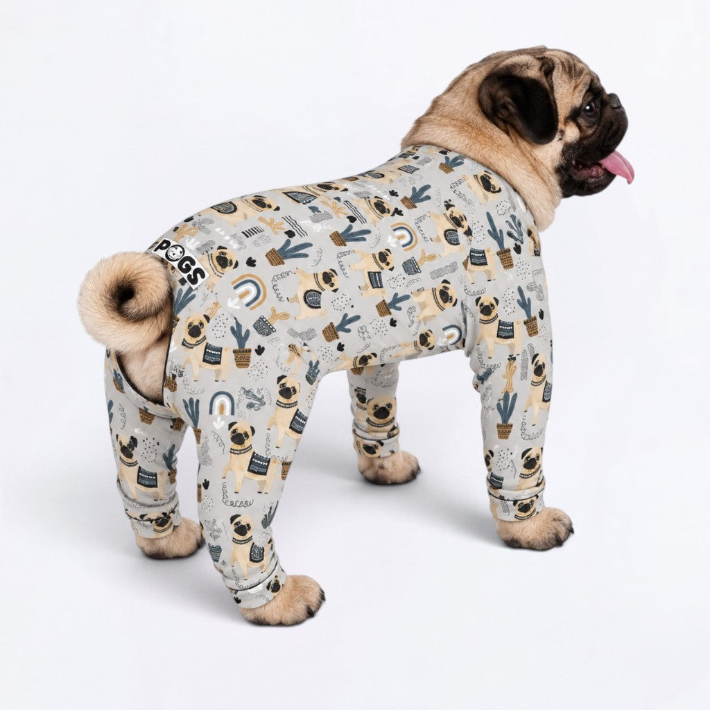 Honey - Matching Dog Pajamas | Soft Stretchy Pet Onesie Sleepwear.