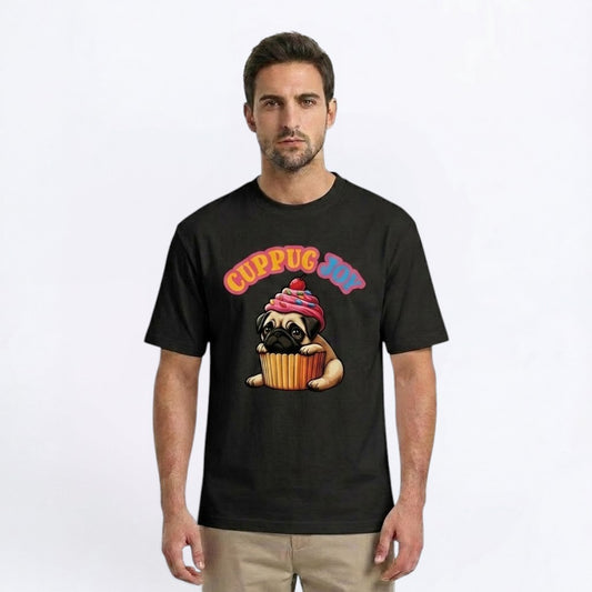 Hunter - Unisex Pug T-Shirt – Premium Cotton Dog Lover Tee