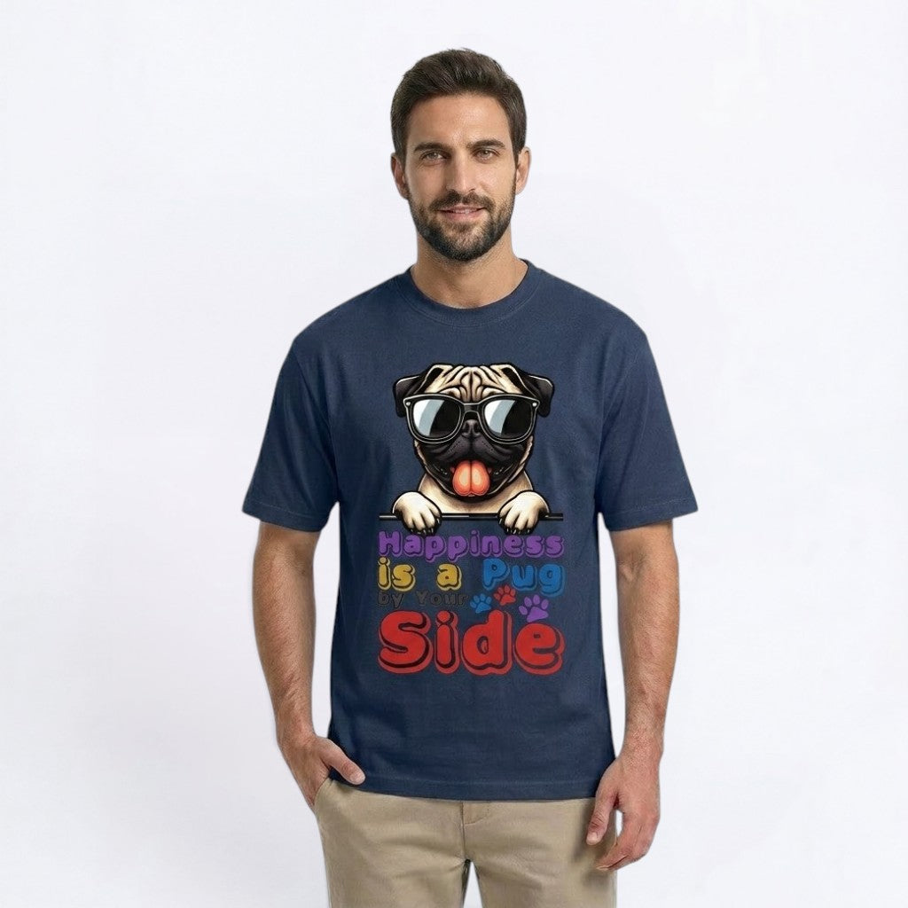 Roey - Unisex Pug T-Shirt – Premium Cotton Dog Lover Tee