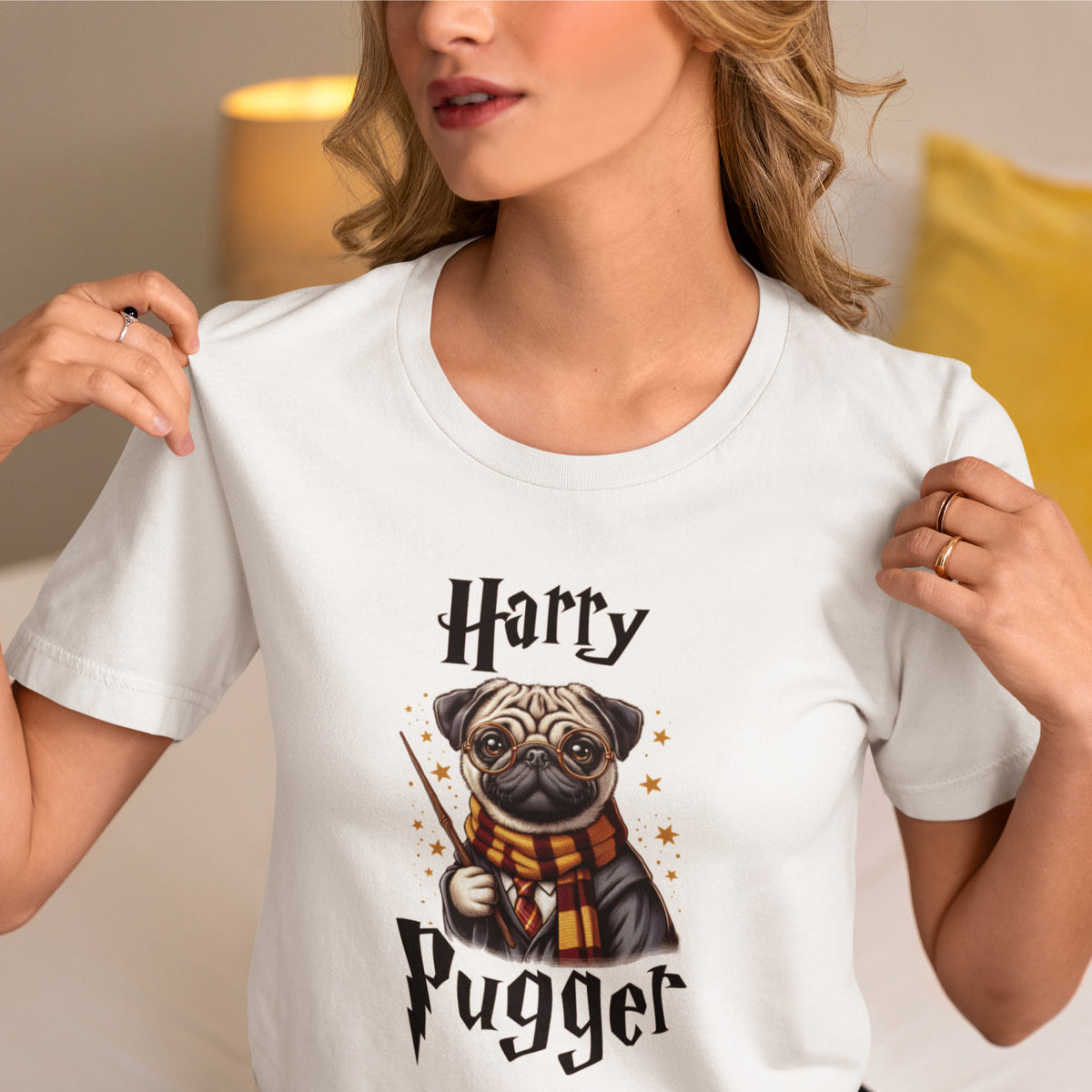 Rosy - Unisex Pug T-Shirt – Premium Cotton Dog Lover Teev