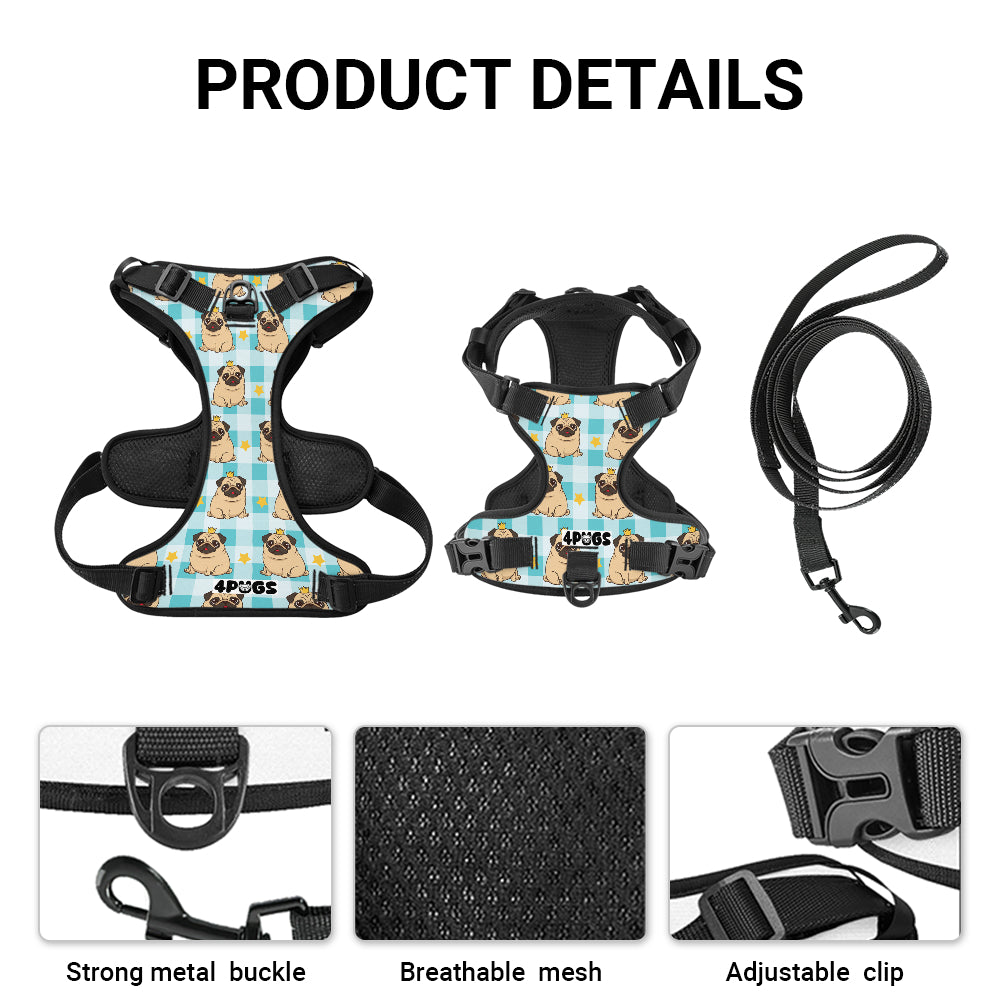 Harely - Pug Dog Harness