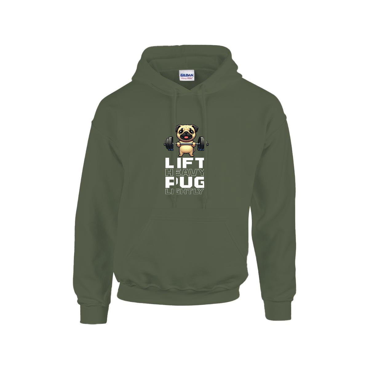 Winnie - Pug Lover Hoodie – Essential Unisex Cotton Sweatshirt