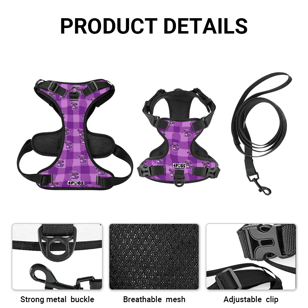 Stella - Pug Dog Harness