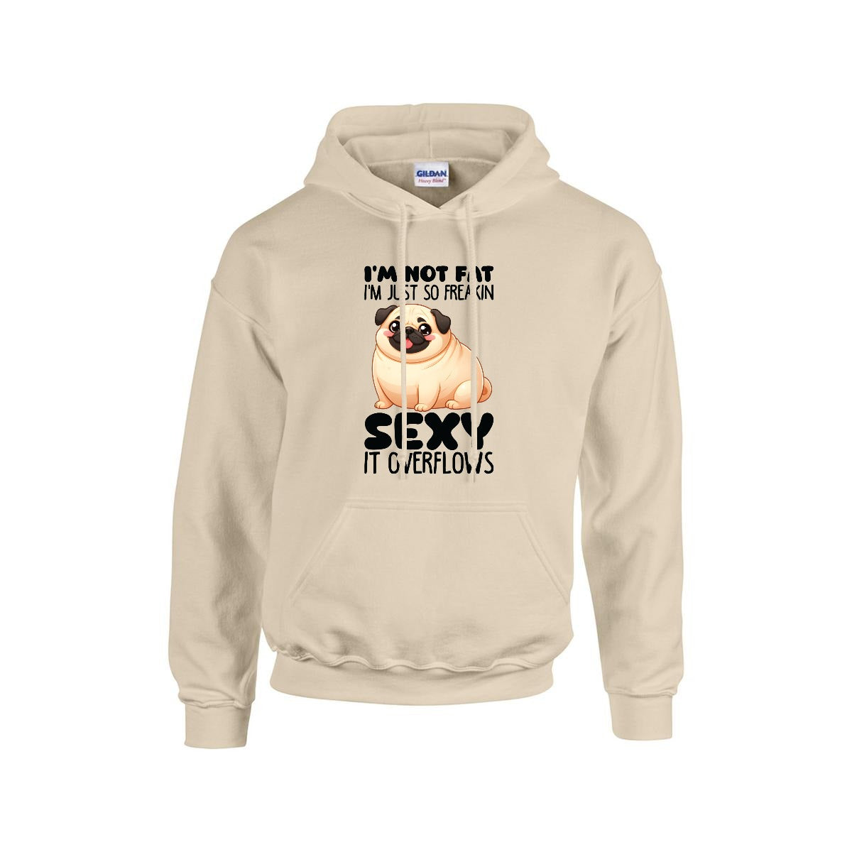 Atlas - Pug Lover Hoodie – Essential Unisex Cotton Sweatshirt